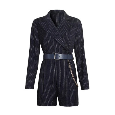 Slim Striped Jumpsuit