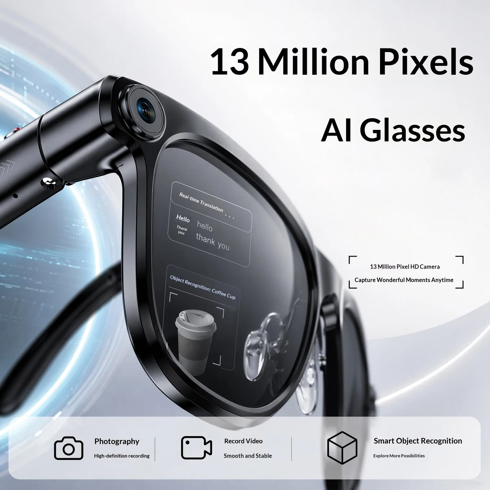 Smart Glasses, Capture Life