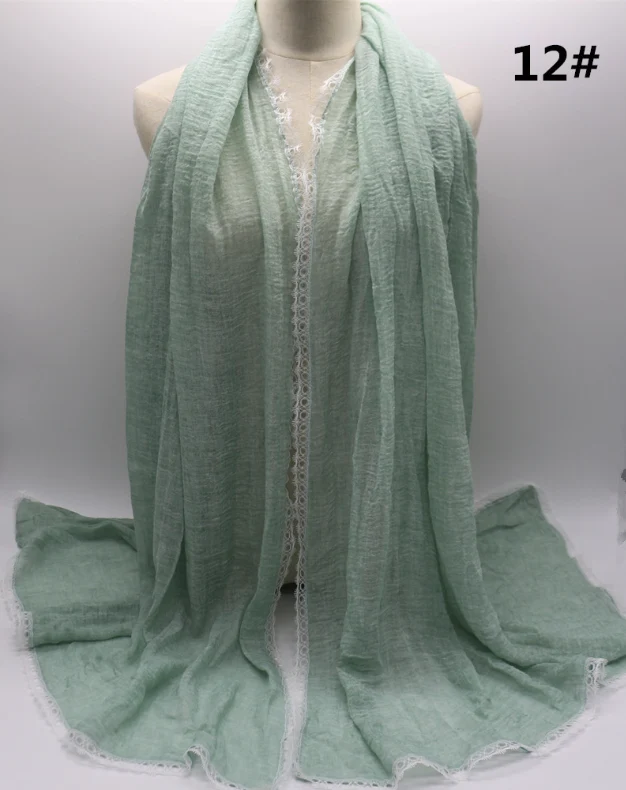 Soft Cotton Lace Scarf