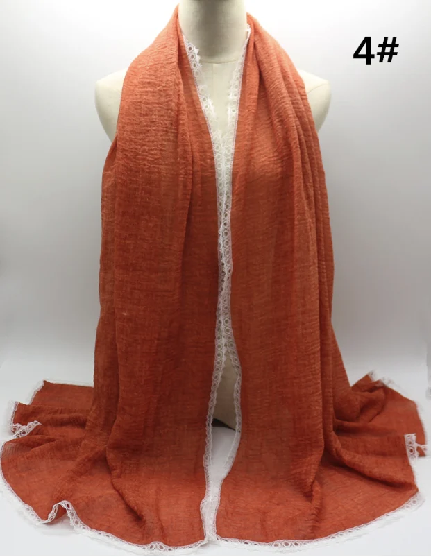 Soft Cotton Lace Scarf
