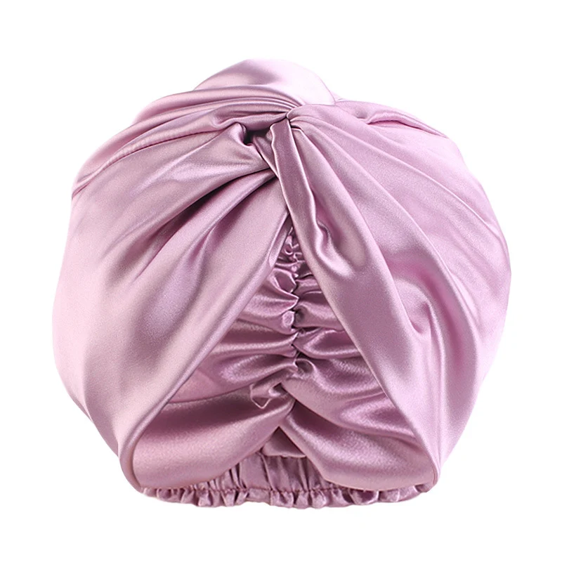 Soft Double-layer Nightcap for Women