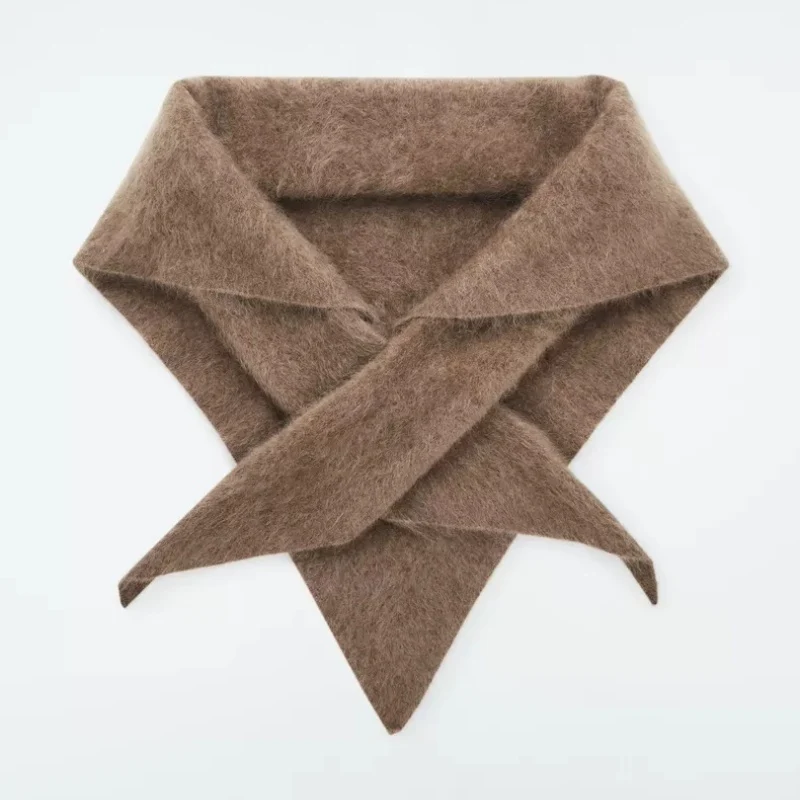 Soft Gray Cashmere Scarf