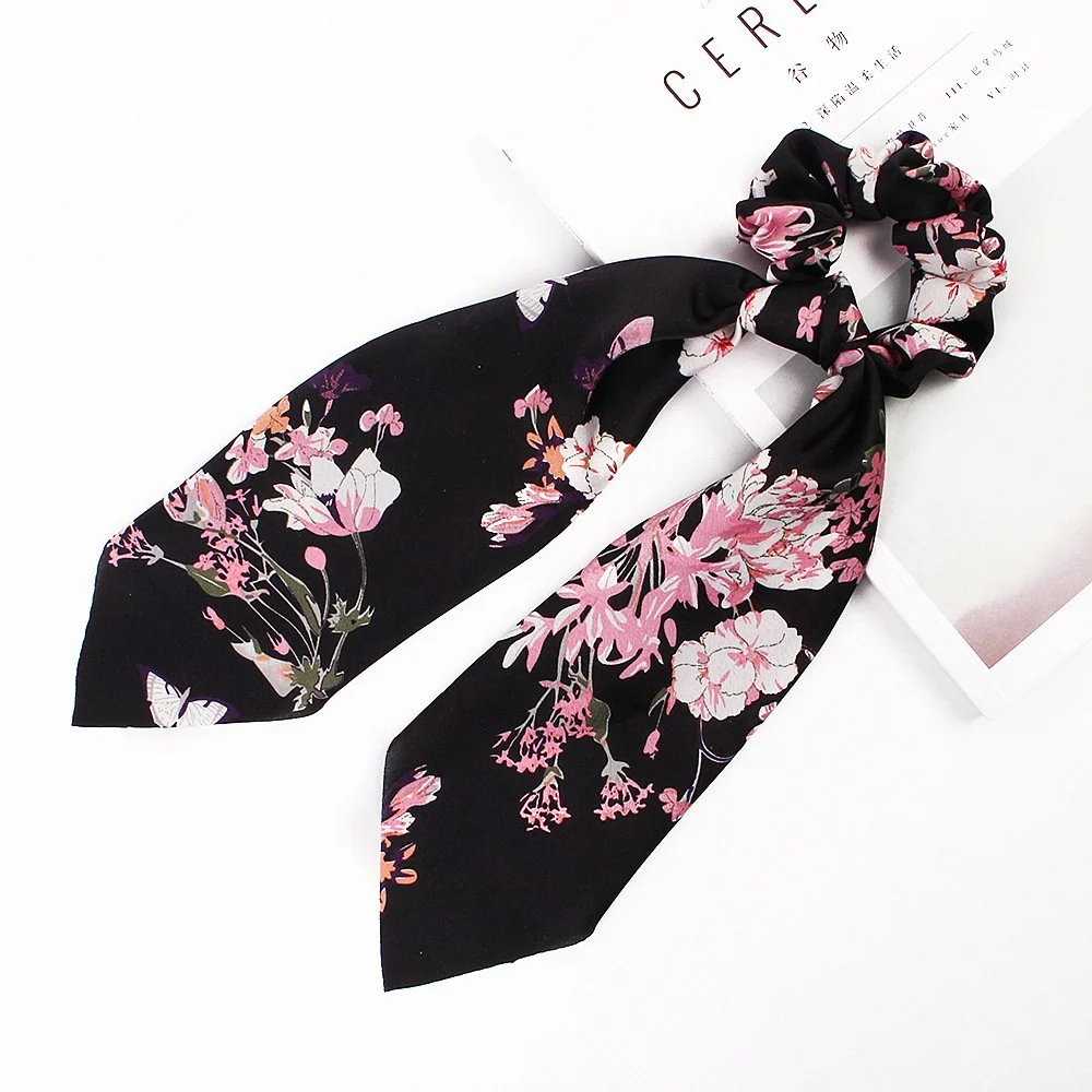 Soft Satin Hair Scrunchie Rope