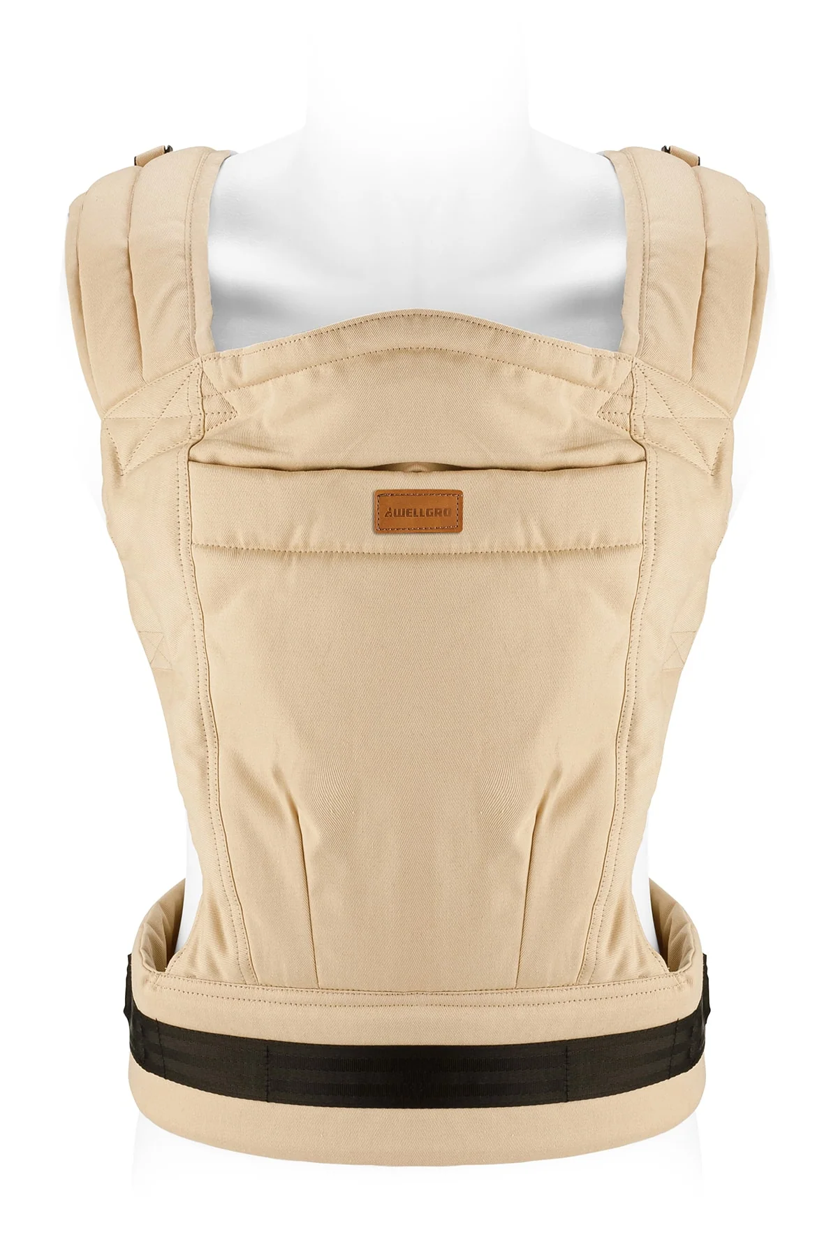 Soft Kangaroo Stroller Cushion in Beige