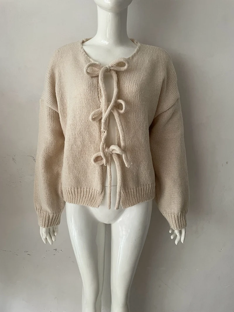 Solid Color Commute Simple Sweater Women