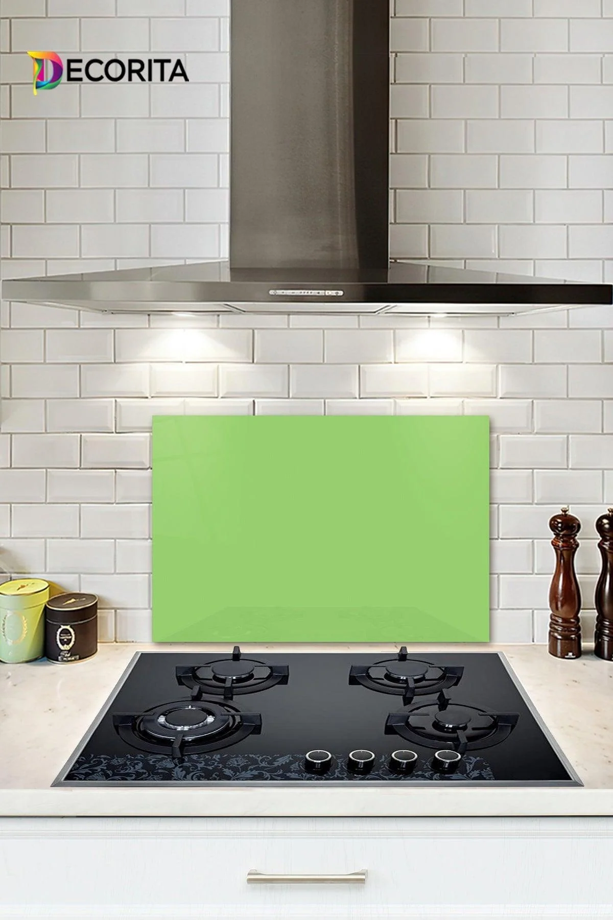 Tempered glass stove back protector 40 x 60 cm