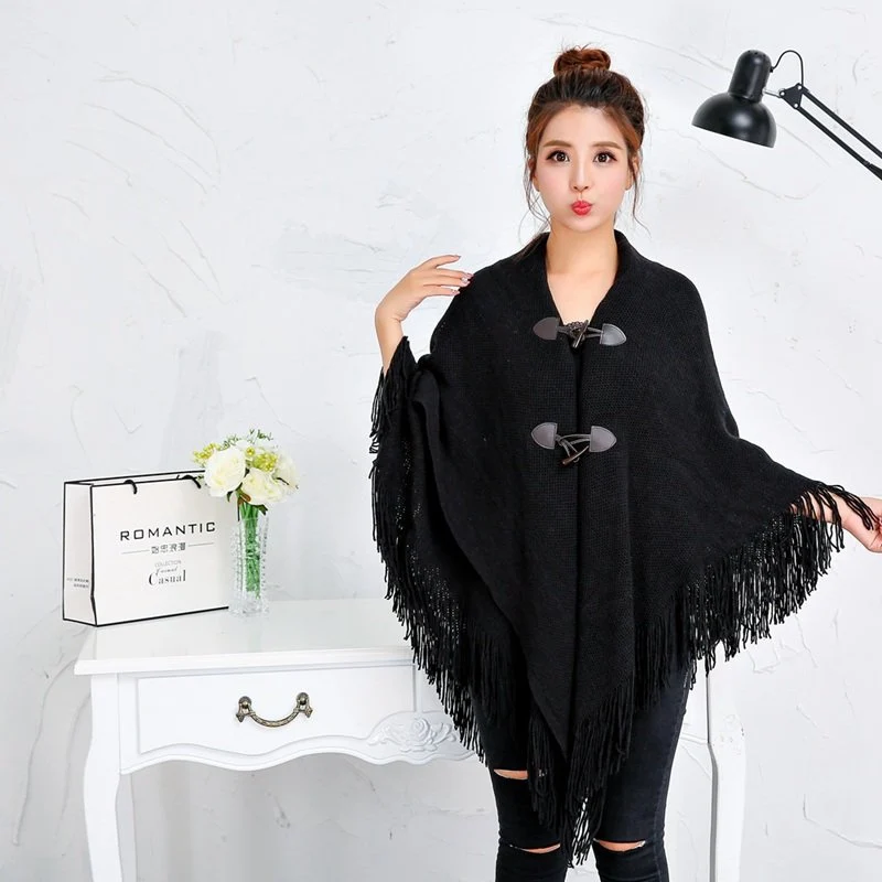 Solid Color Shawl for Women