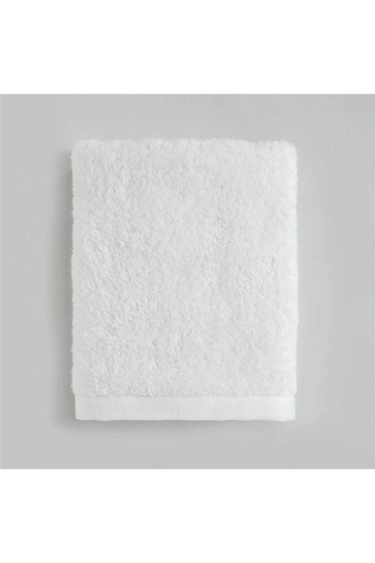 50x90 cm Ecru Face Towel - Soft Bamboo & Cotton Blend for Daily Use