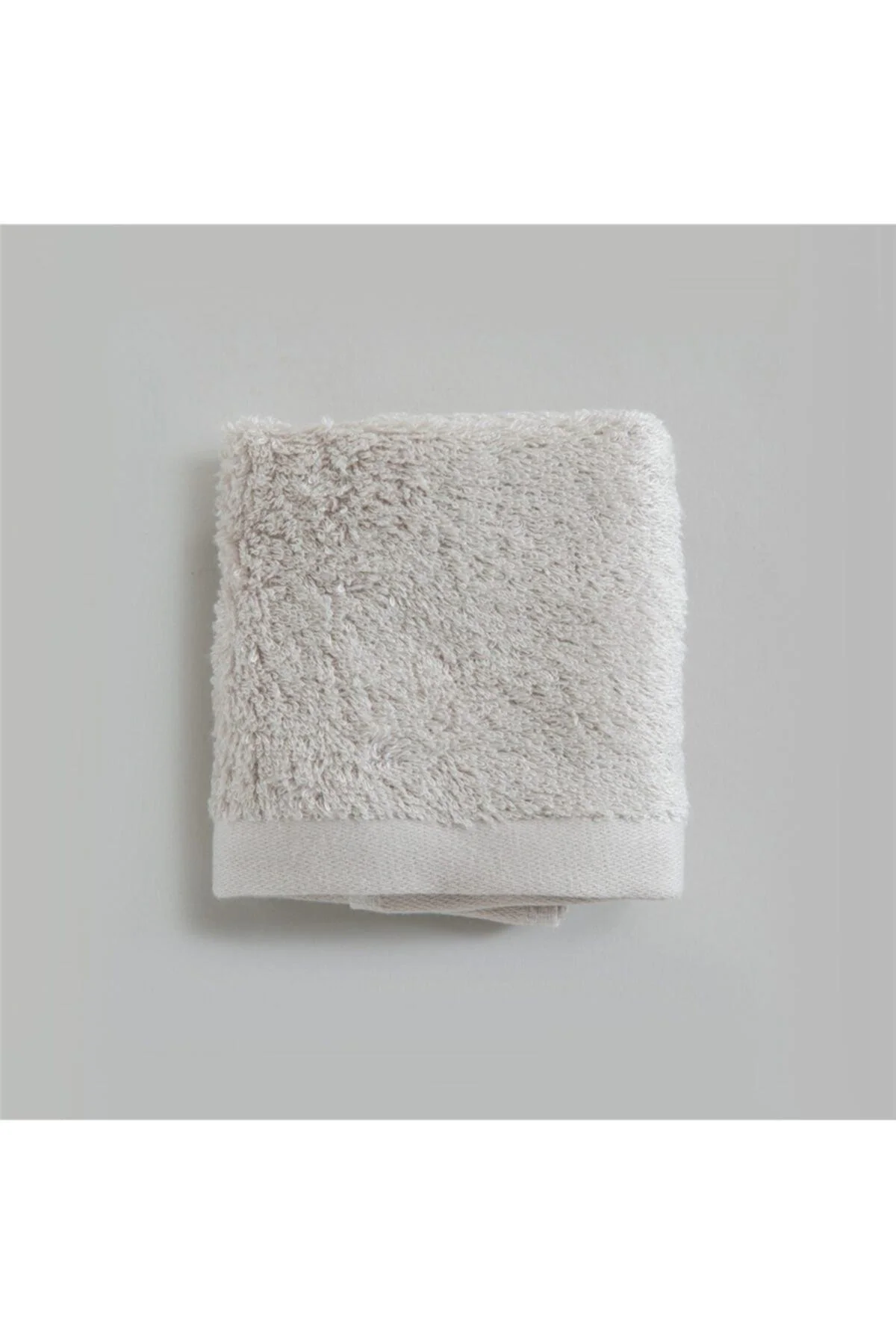 33x33 cm beige bamboo solid hand towel