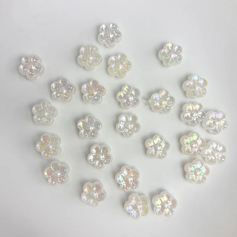 Sparkly Flower Beads