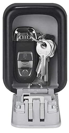 Key Case with 4‑Digit Screw Lock - Pack of 4