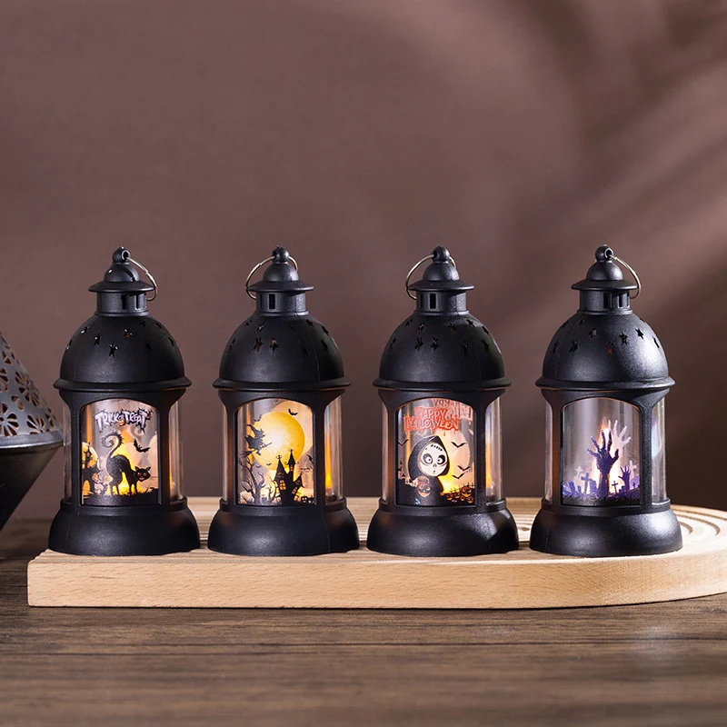 Spooky Pumpkin Lamp