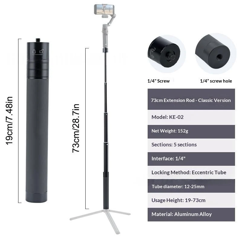 Stabilize Your Shots with Versatile Action Camera Pole