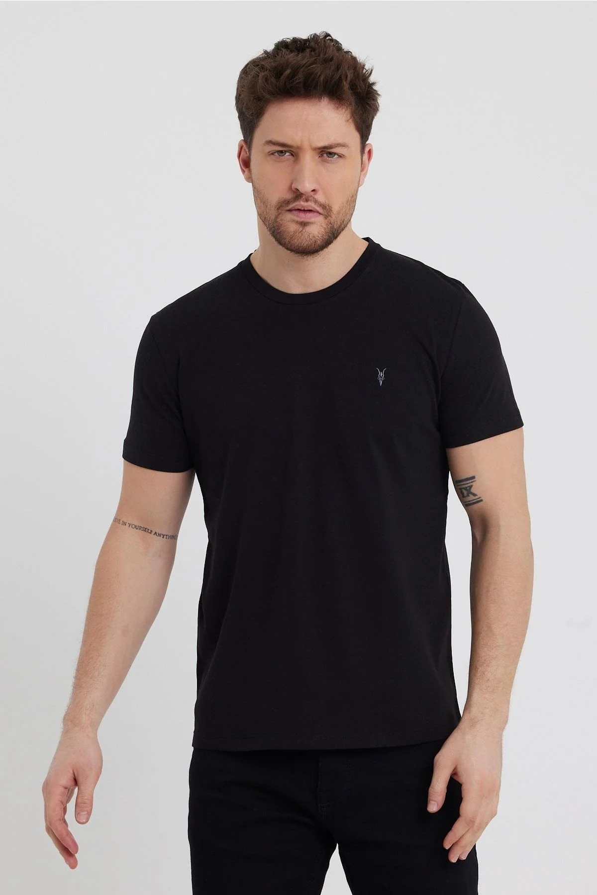 5-pack men's standard fit basic relaxed t-shirt set