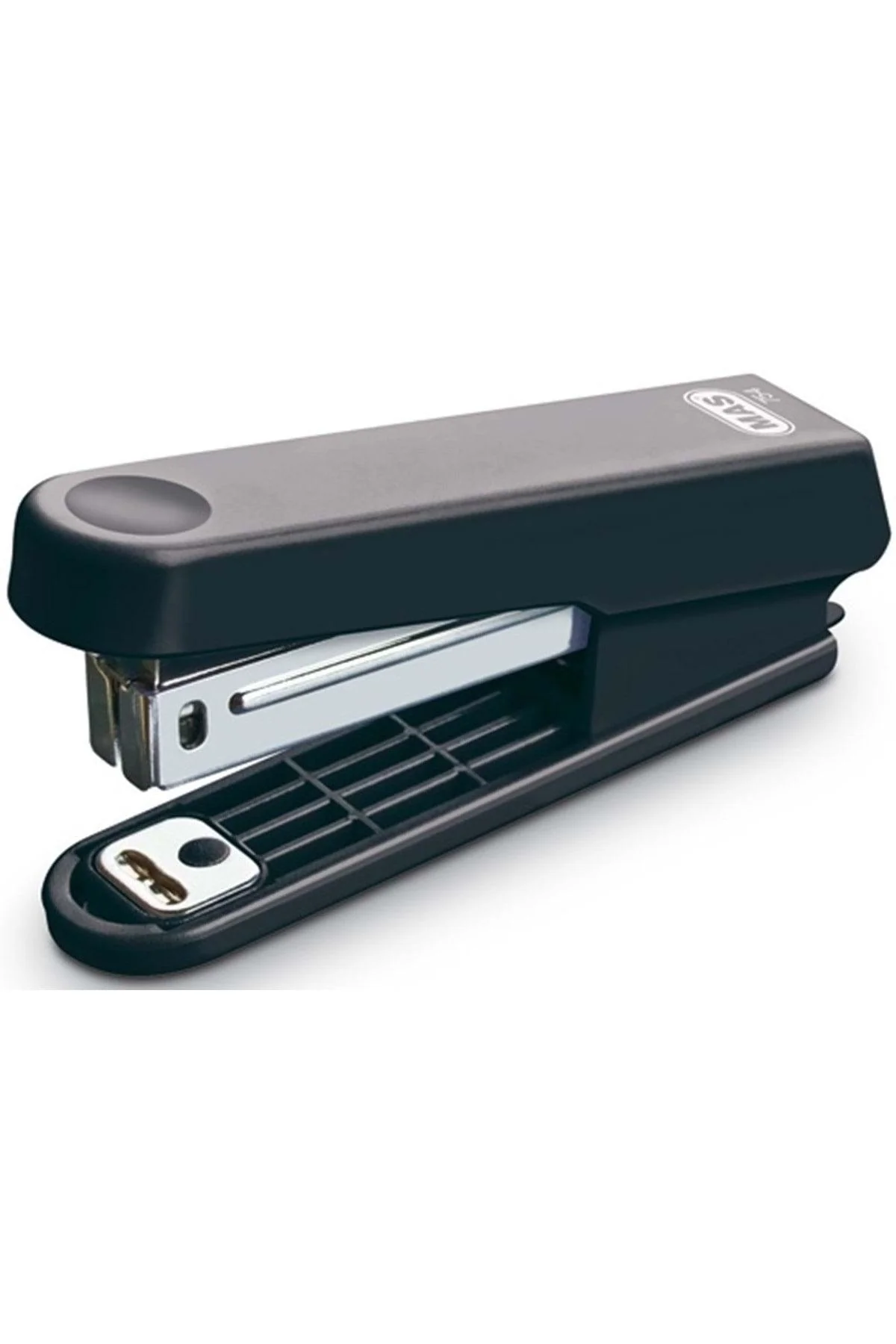 Heavy-duty black stapler for thick stacks of paper