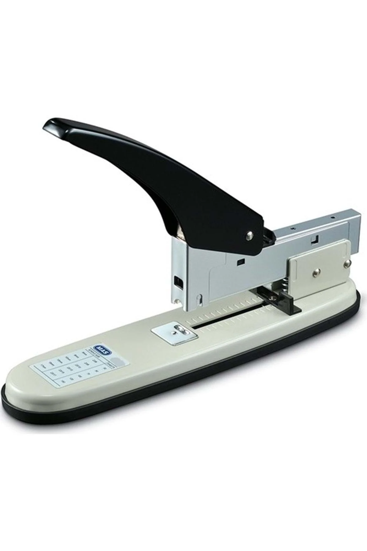 Heavy-duty stapler with 100-sheet capacity