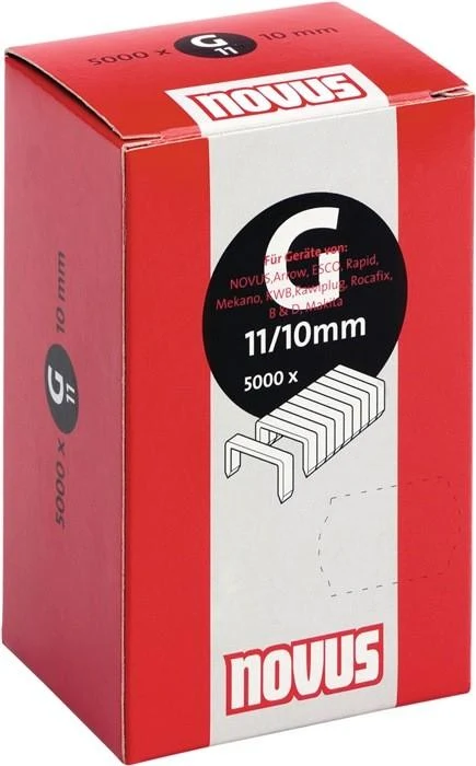 Type 2 staples with 10mm leg length for general fastening