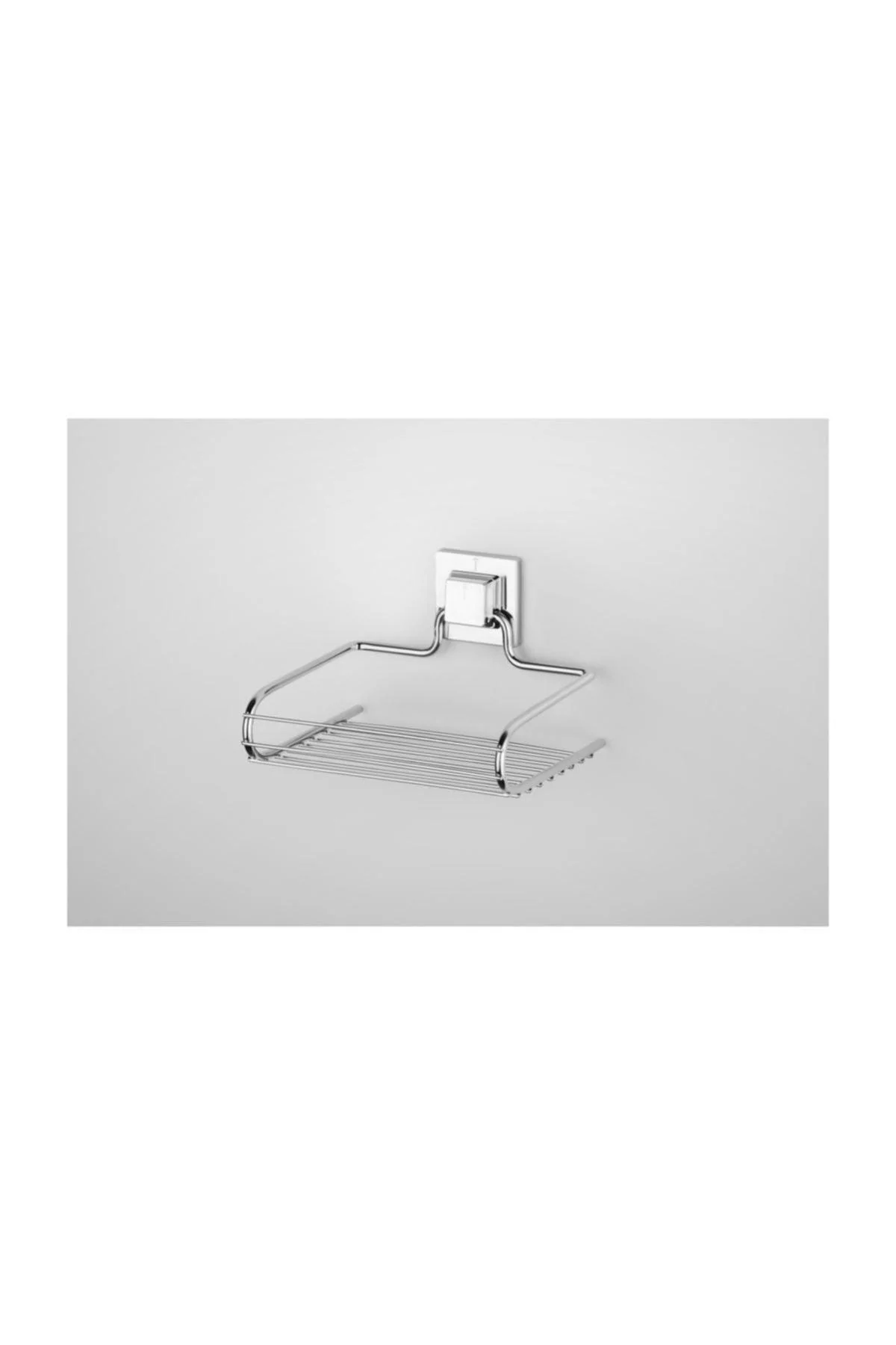 Stainless Steel Adhesive Shelf with Permanent Hold