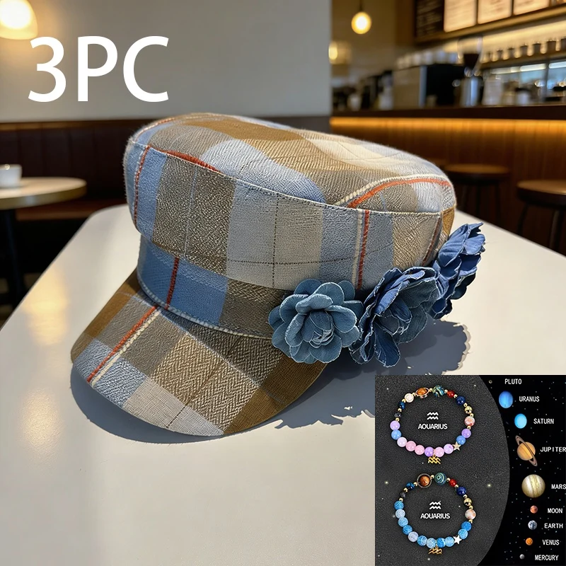Stay Chic with Checkered Lady's Hat