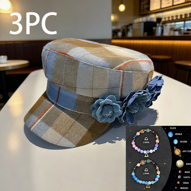 Stay Chic with Checkered Lady's Hat
