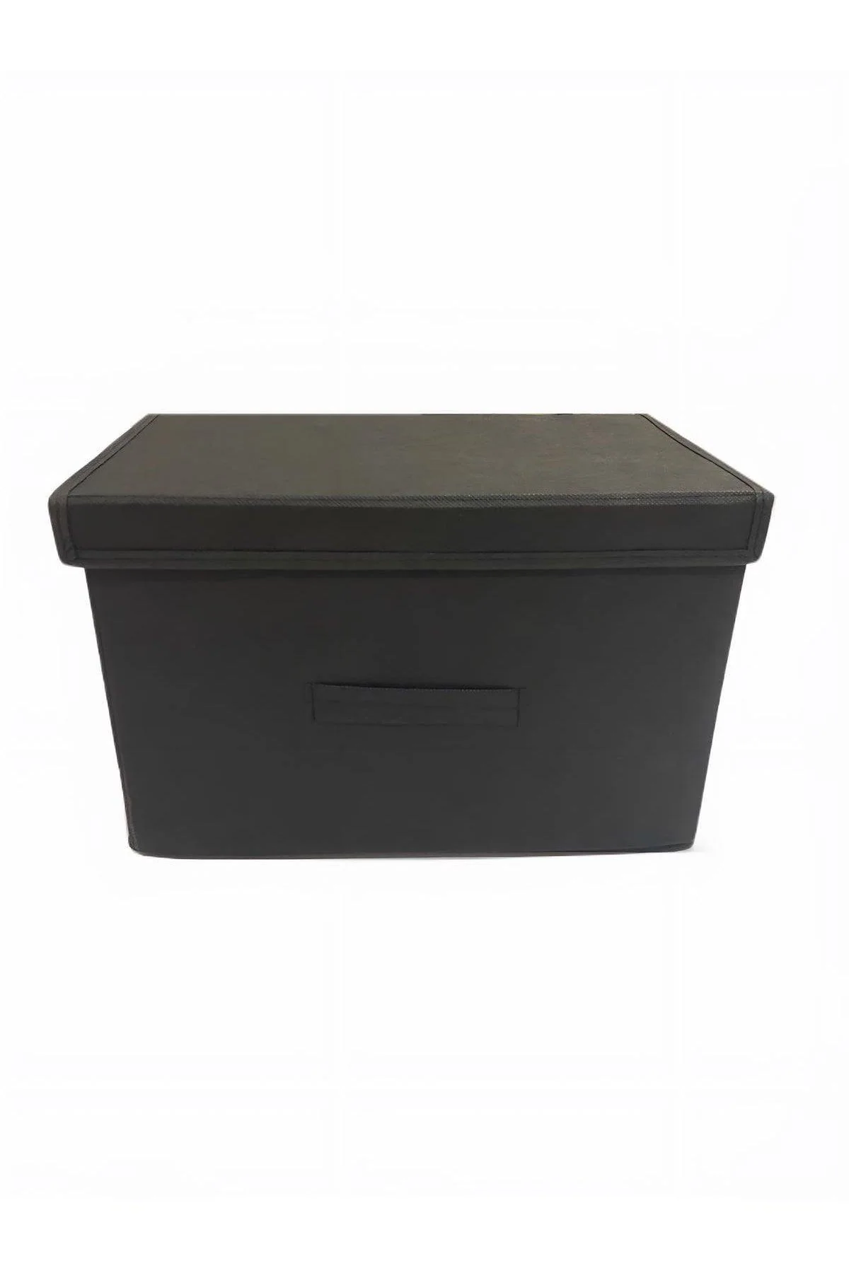 Fabric storage box with lid 16x20x29 cm for home organization