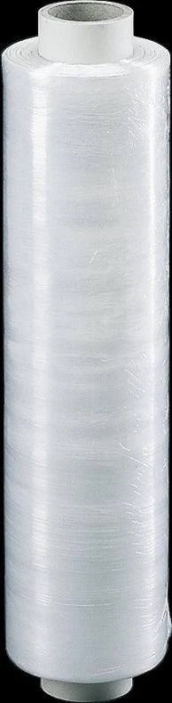 Transparent stretch film for packaging and bundling
