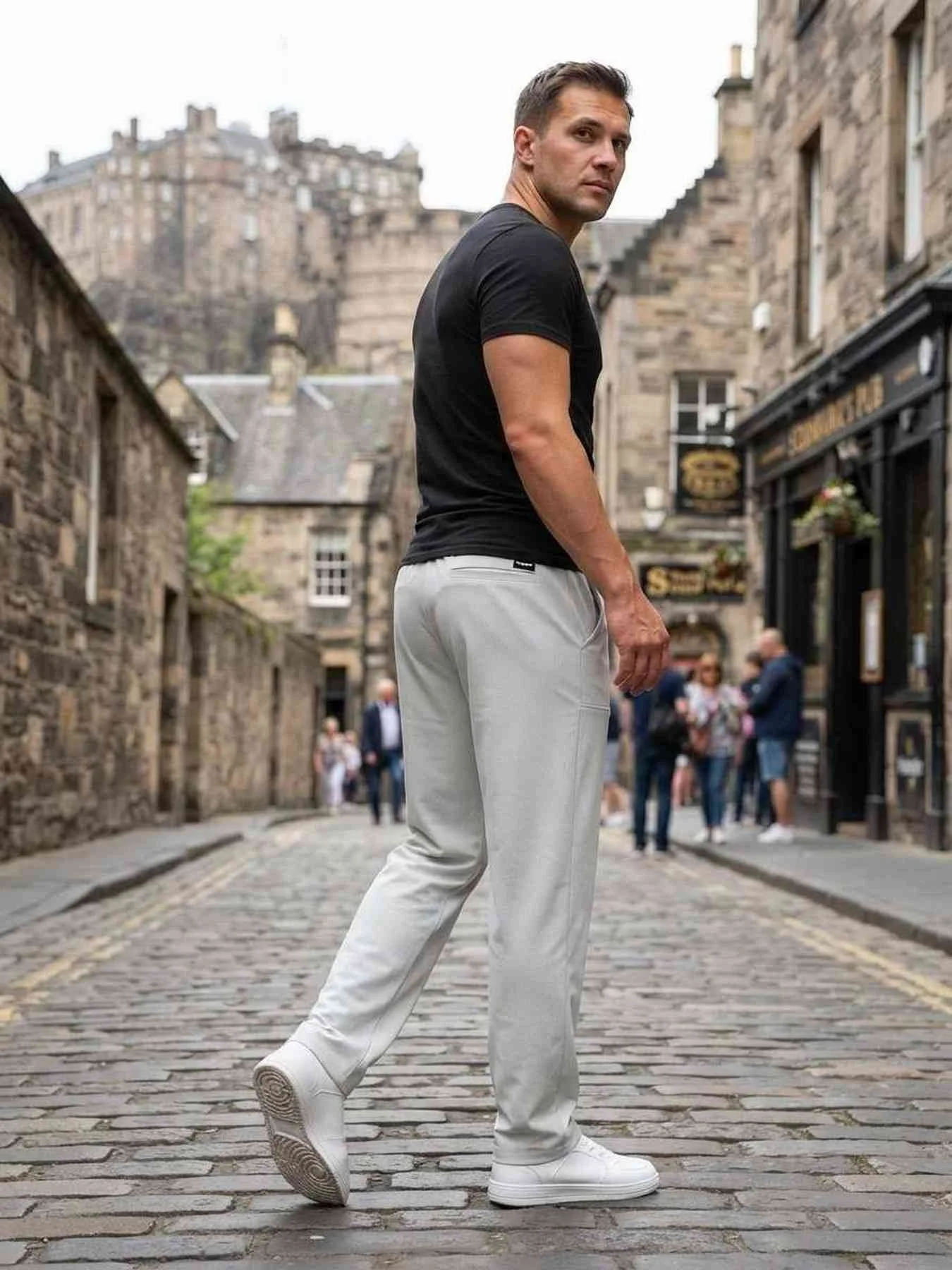 Stretchy Casual Pants