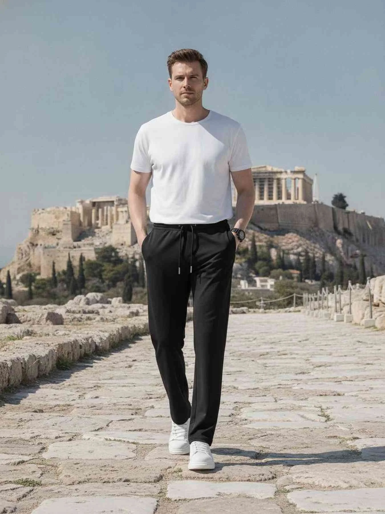 Stretchy Casual Pants
