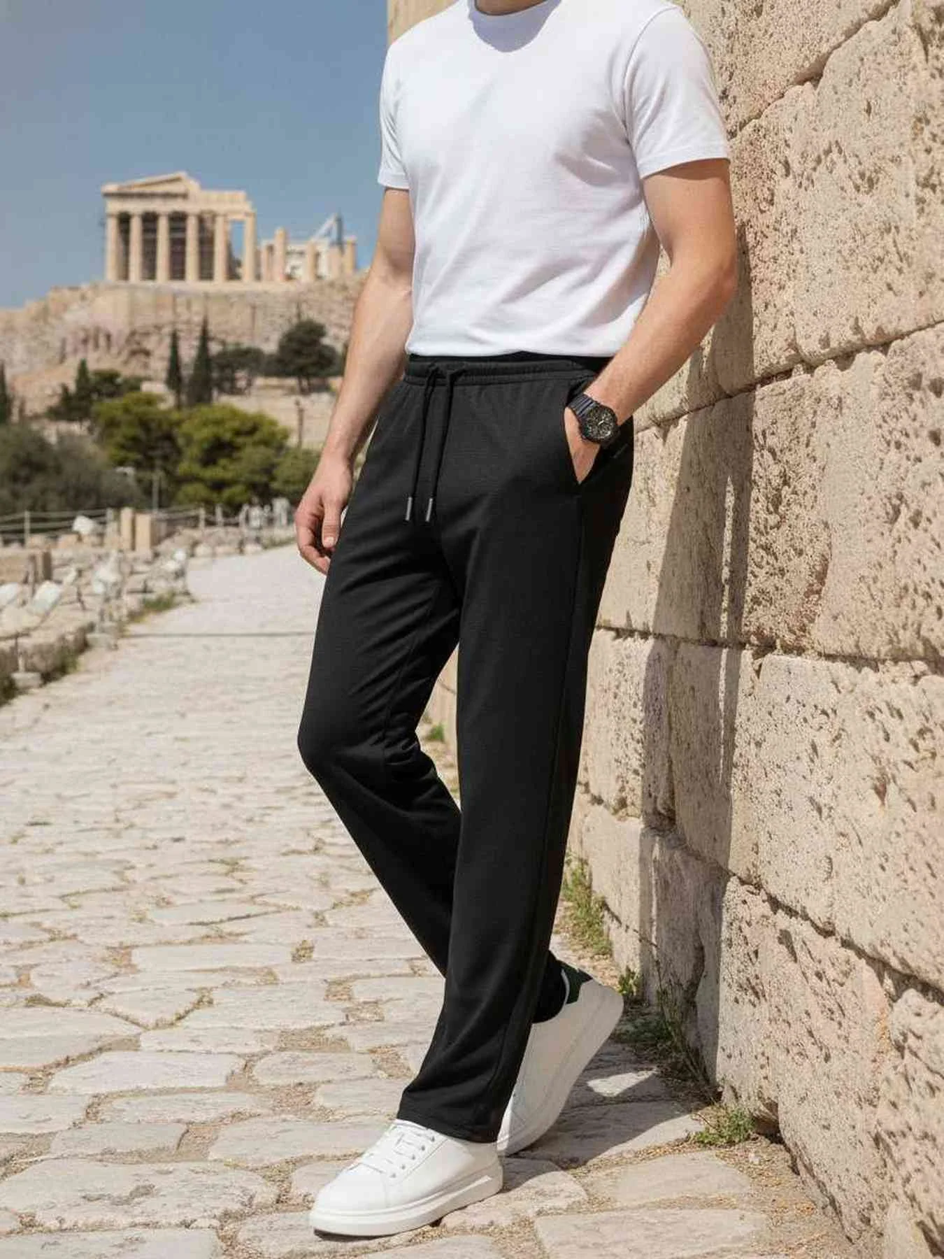 Stretchy Casual Pants
