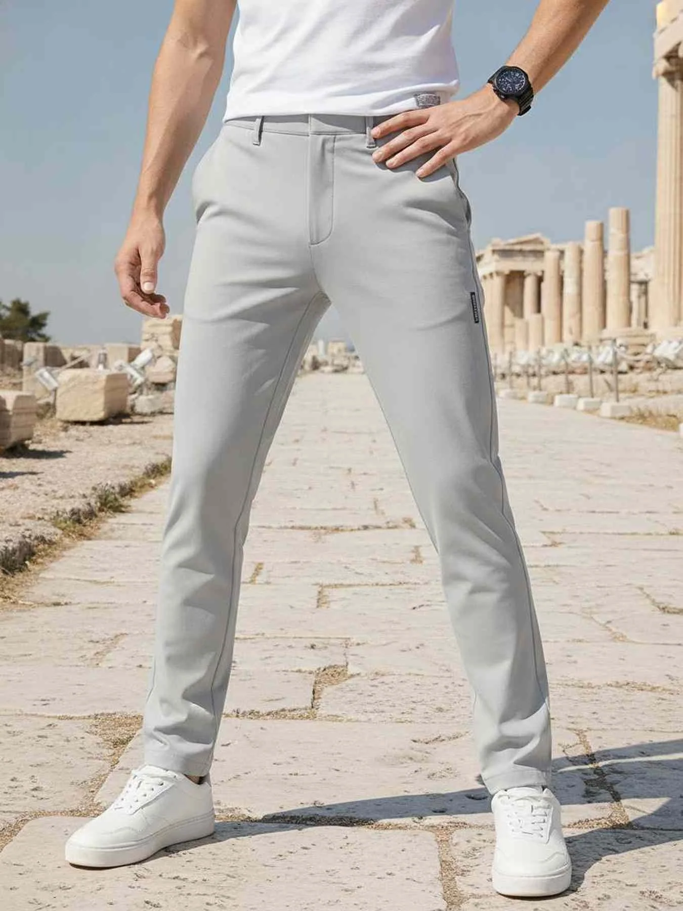 Stretchy Casual Pants