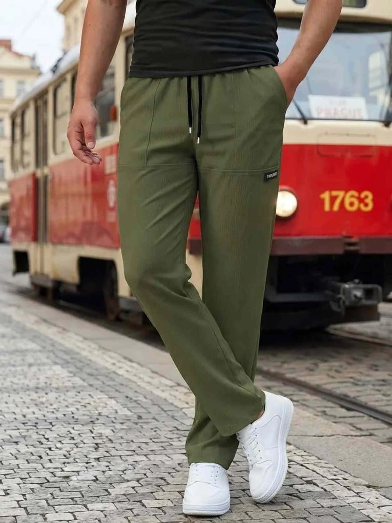 Stretchy Casual Pants