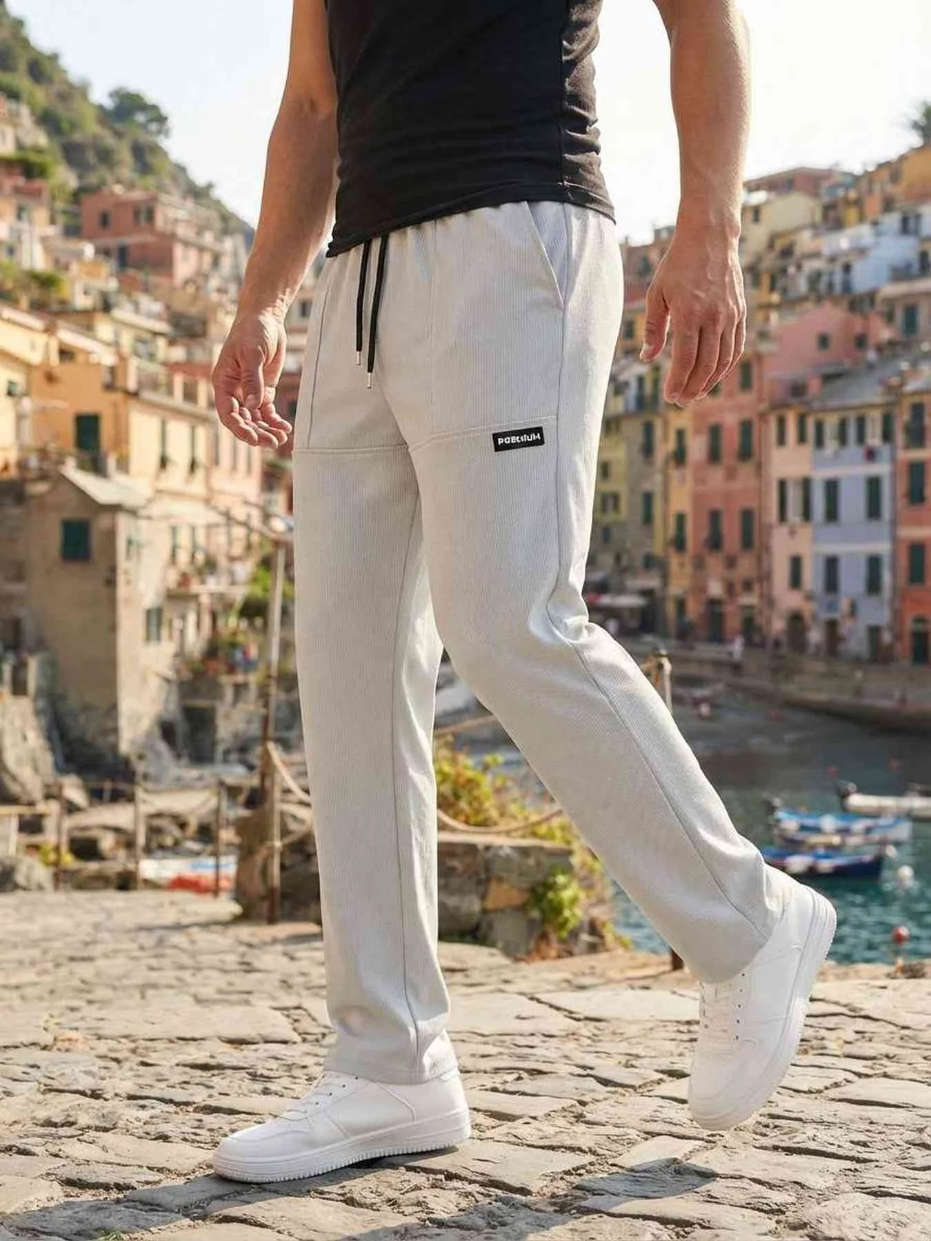 Stretchy Casual Pants