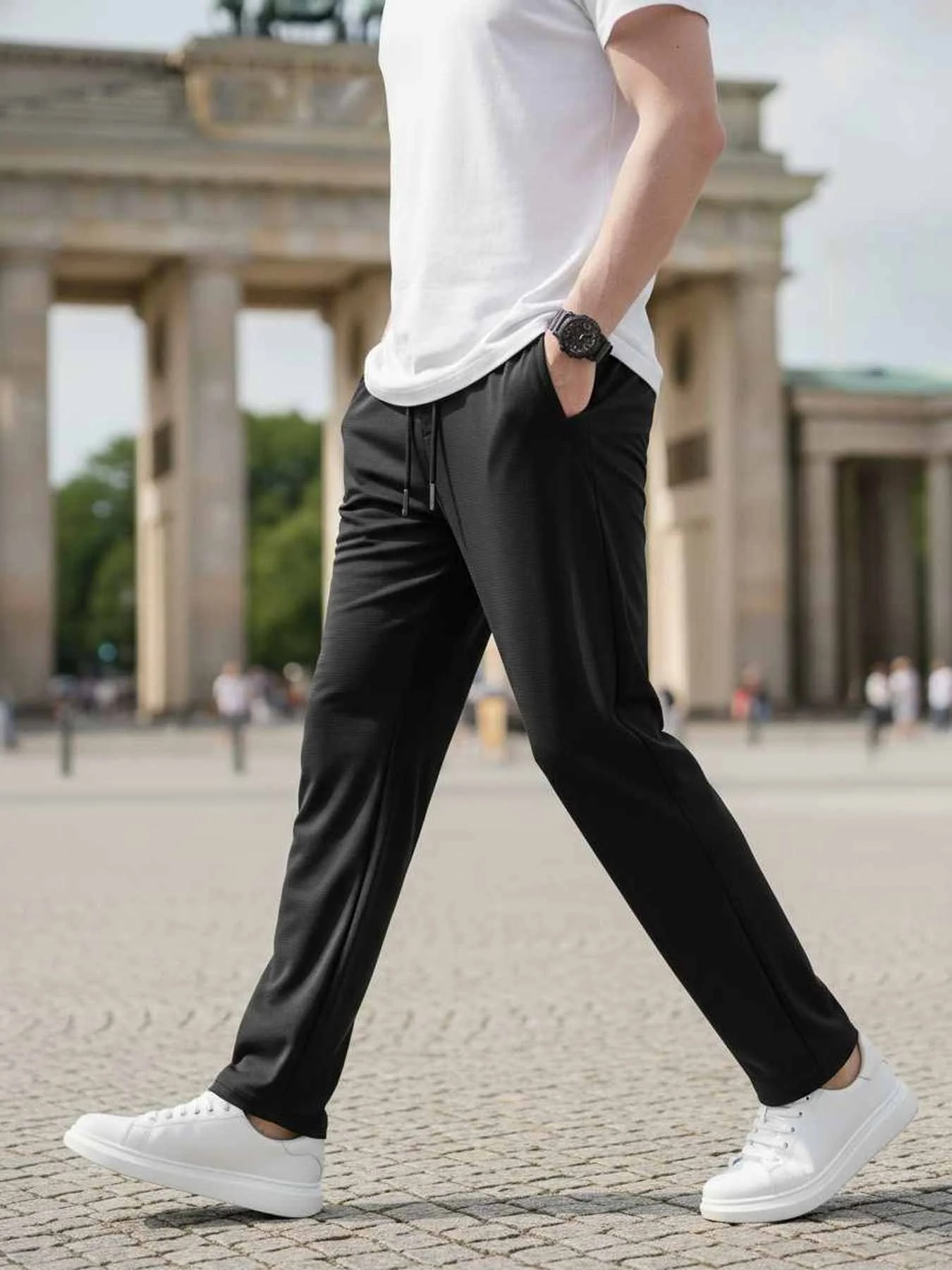 Stretchy Casual Pants