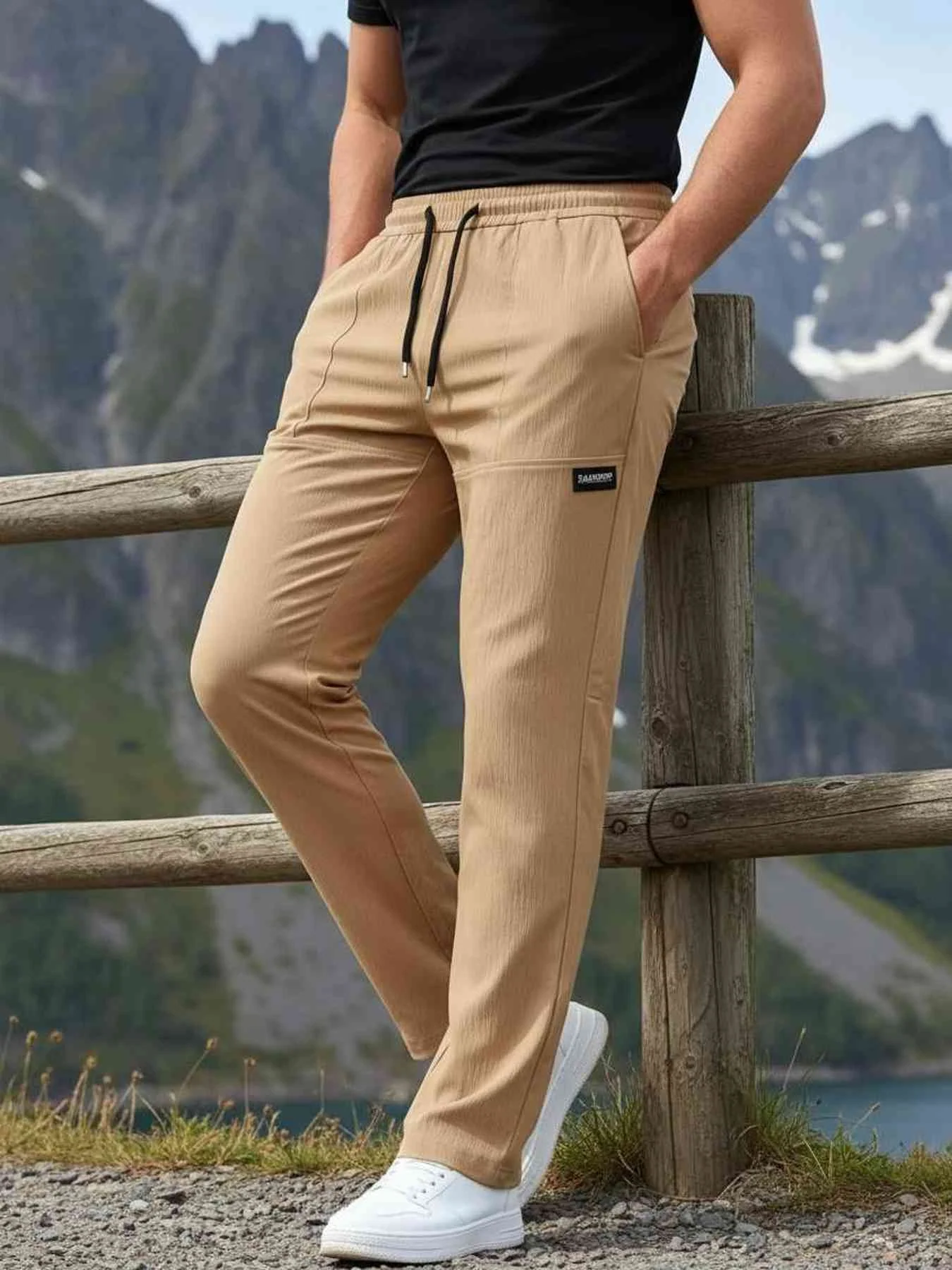 Stretchy Casual Pants