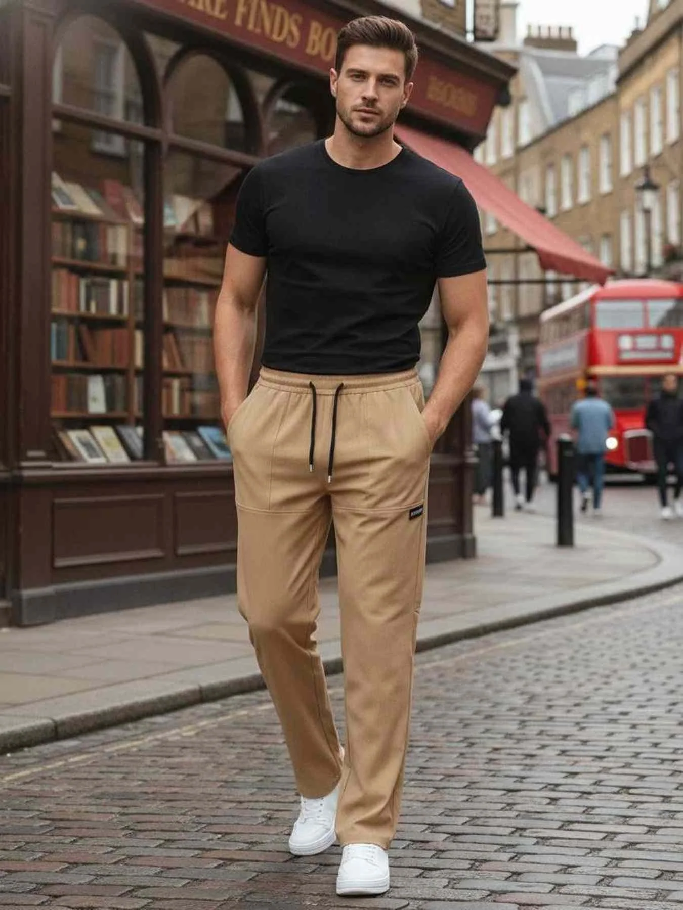 Stretchy Casual Pants