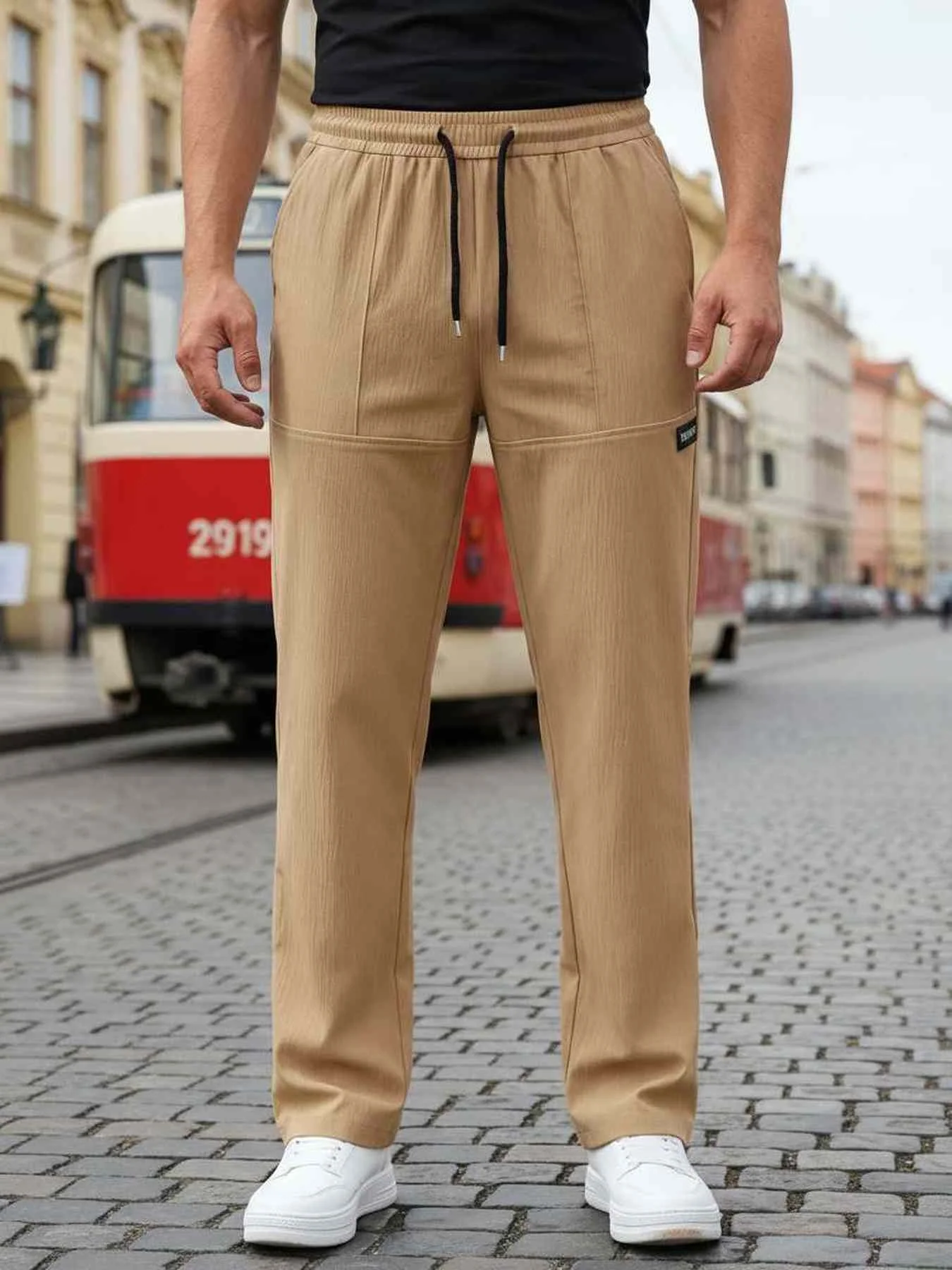 Stretchy Casual Pants