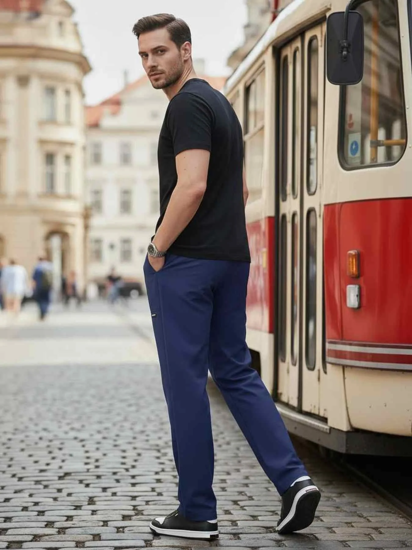 Stretchy Casual Pants