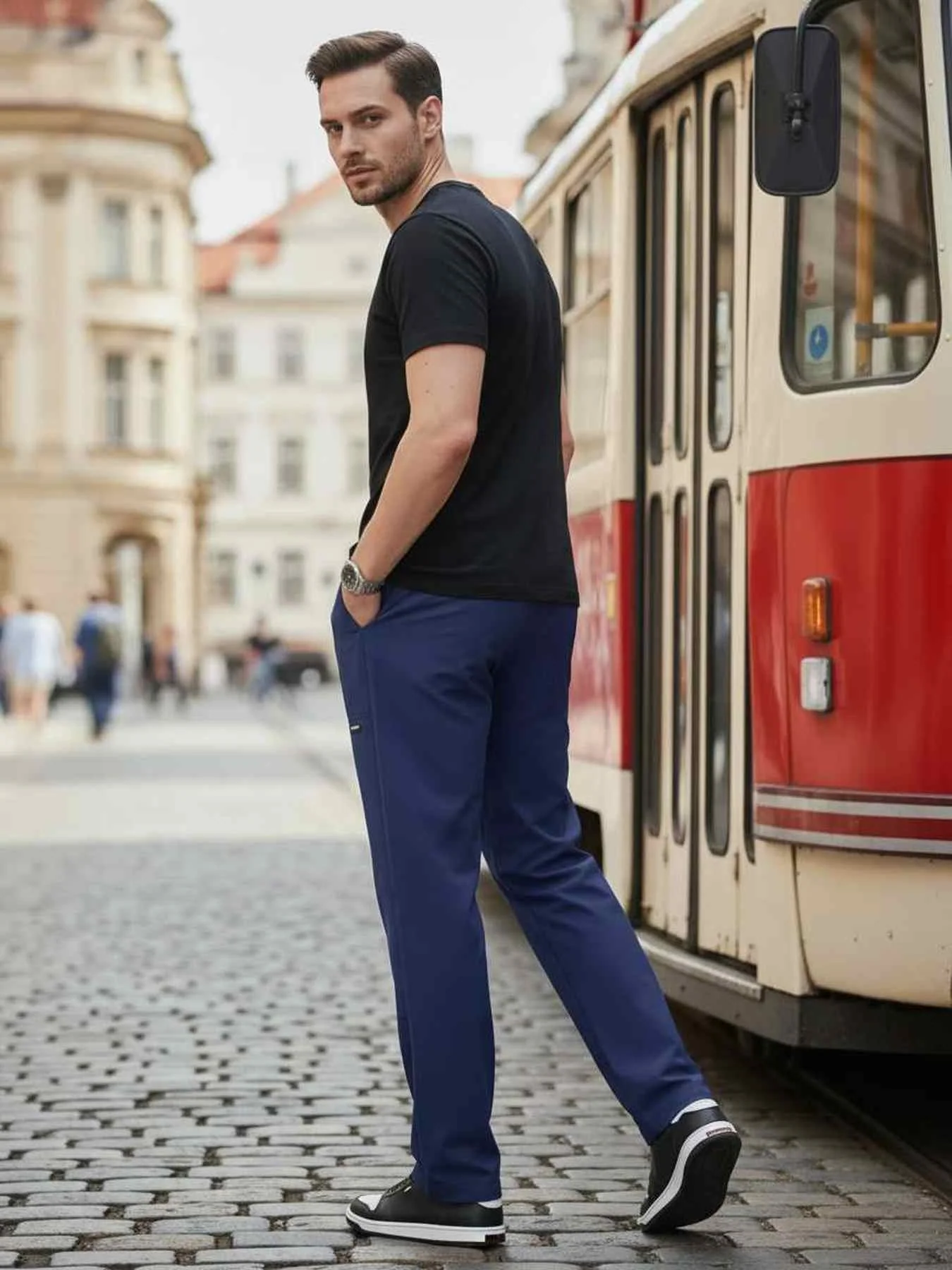 Stretchy Casual Pants