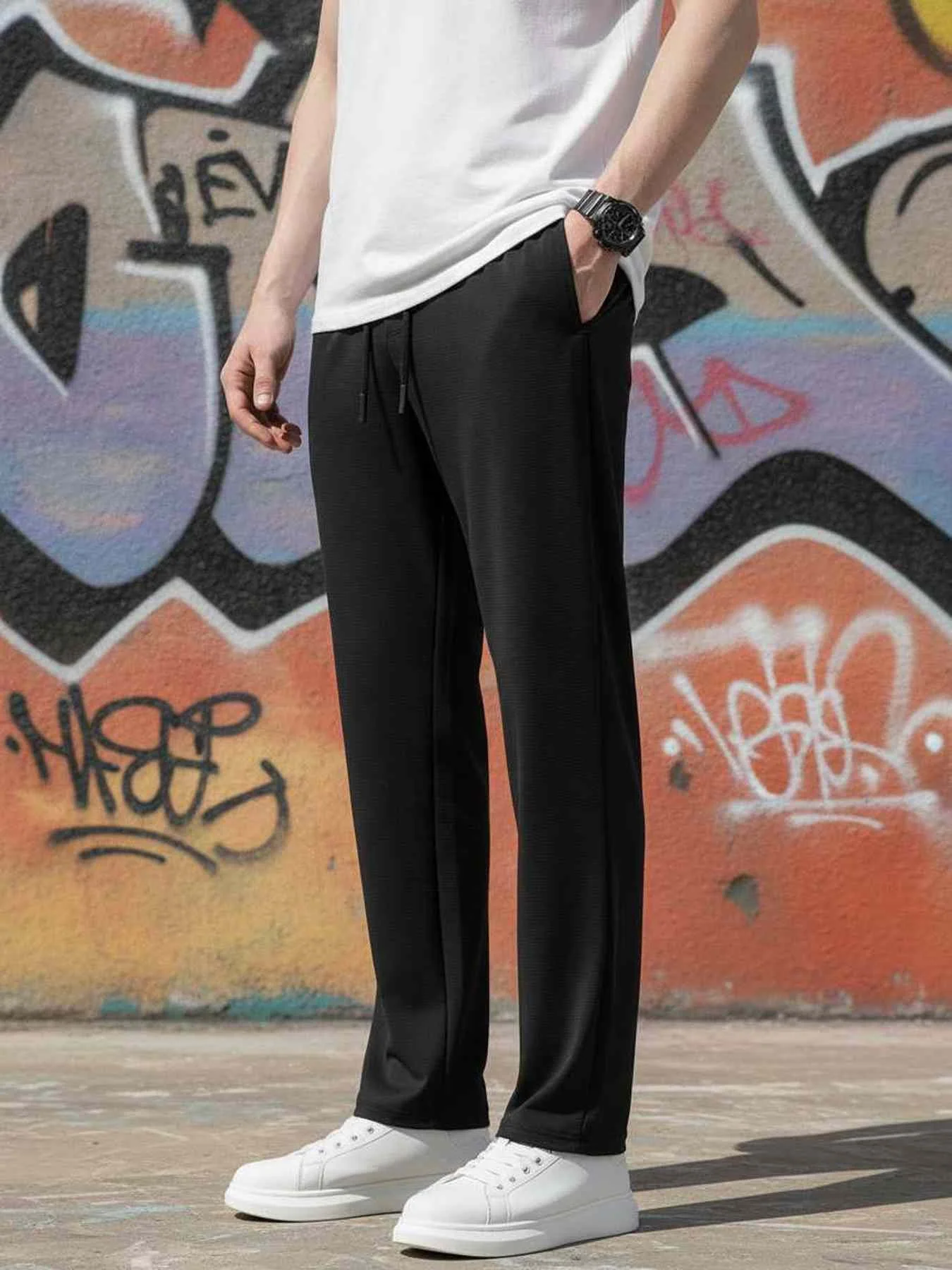 Stretchy Casual Pants