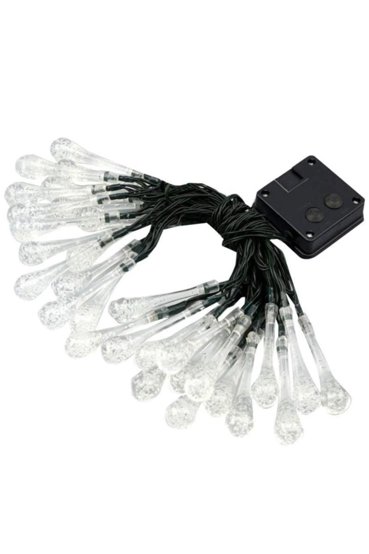 30 LED solar-powered outdoor fairy string lights, 6m, warm white