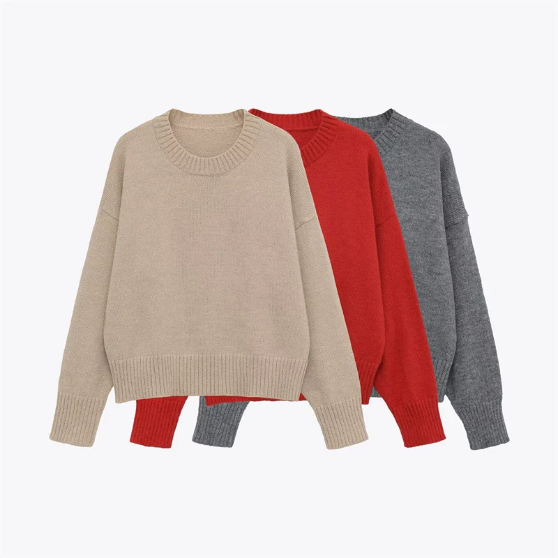 Stylish and Versatile Soft Jersey Sweater