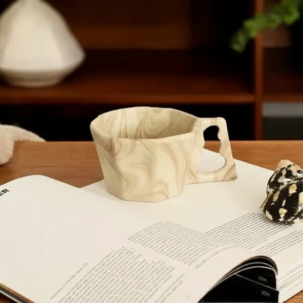 Stylish Octagonal Coffee Mug