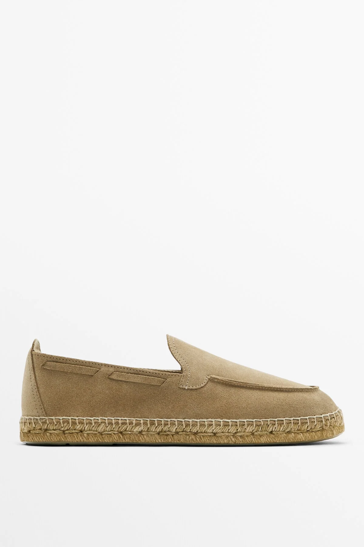 Men's Suede Espadrilles | Slip-On Loafers in Soft Leather