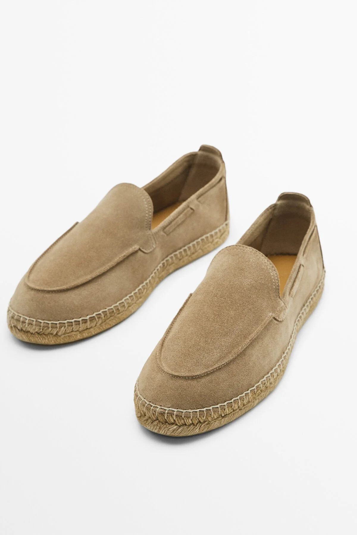 Men's Suede Espadrilles | Slip-On Loafers in Soft Leather
