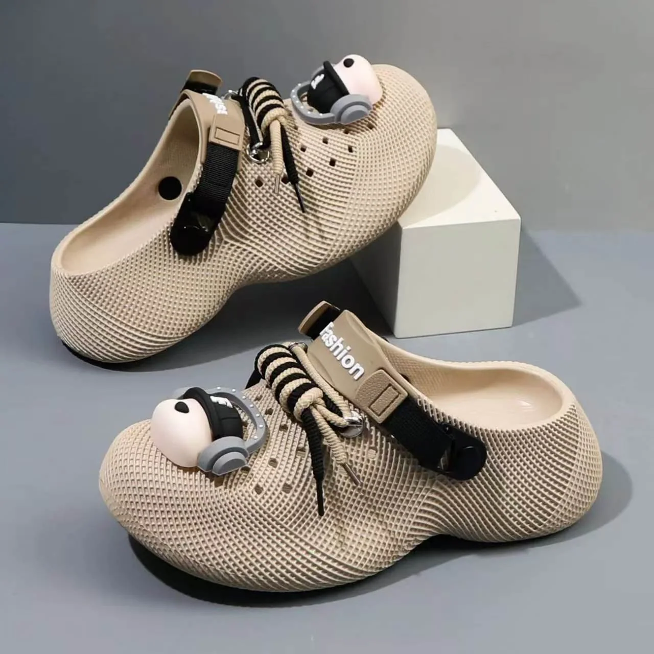 Summer Beach Clogs for Men, Waterproof & Breathable