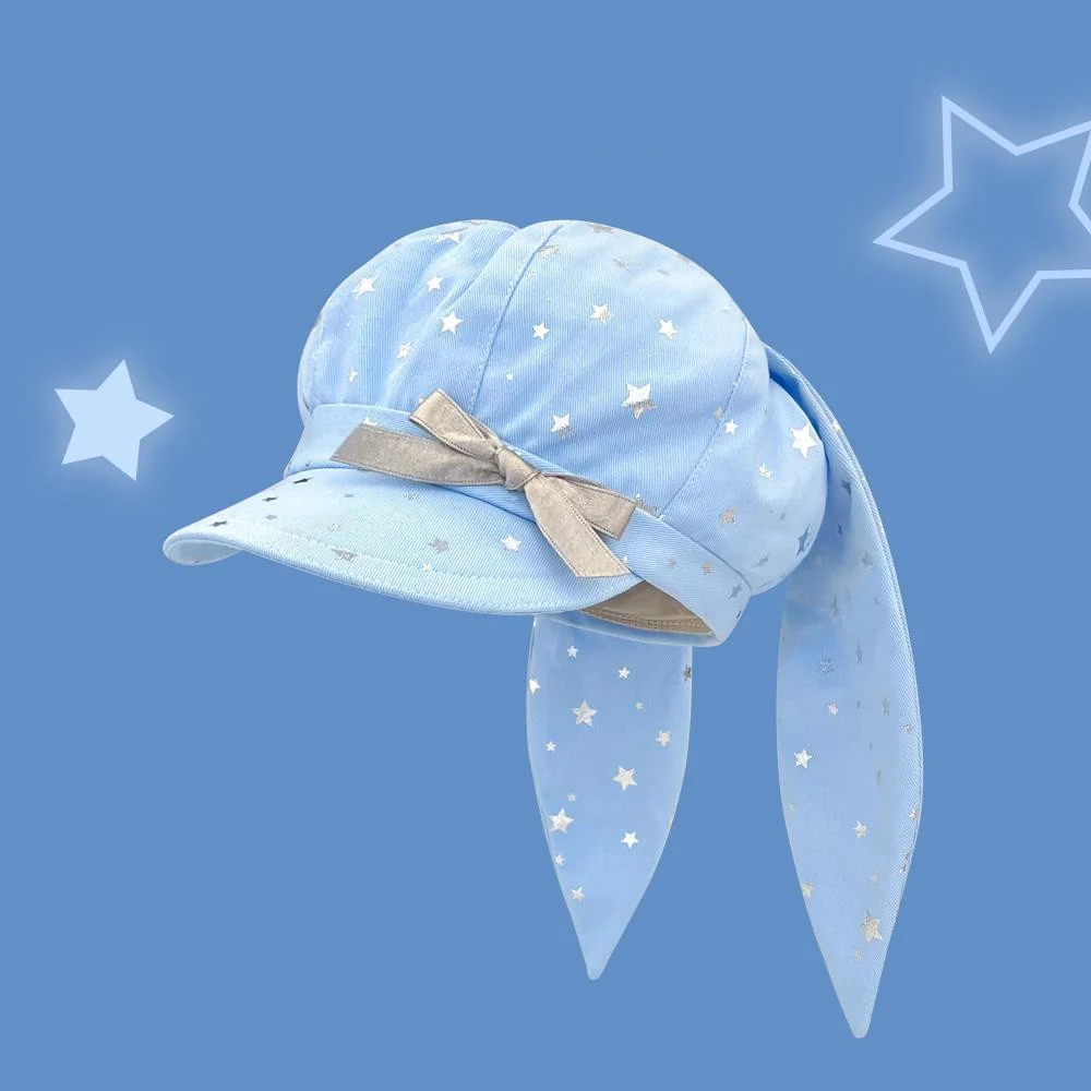 Summer Cloud Hat - Y2K Cute Star Design