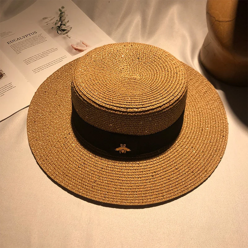 Summer Sun Protection Woven Straw Hat