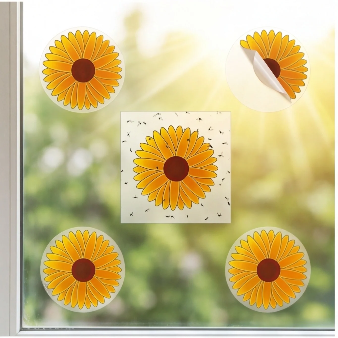 Summer Window Decor