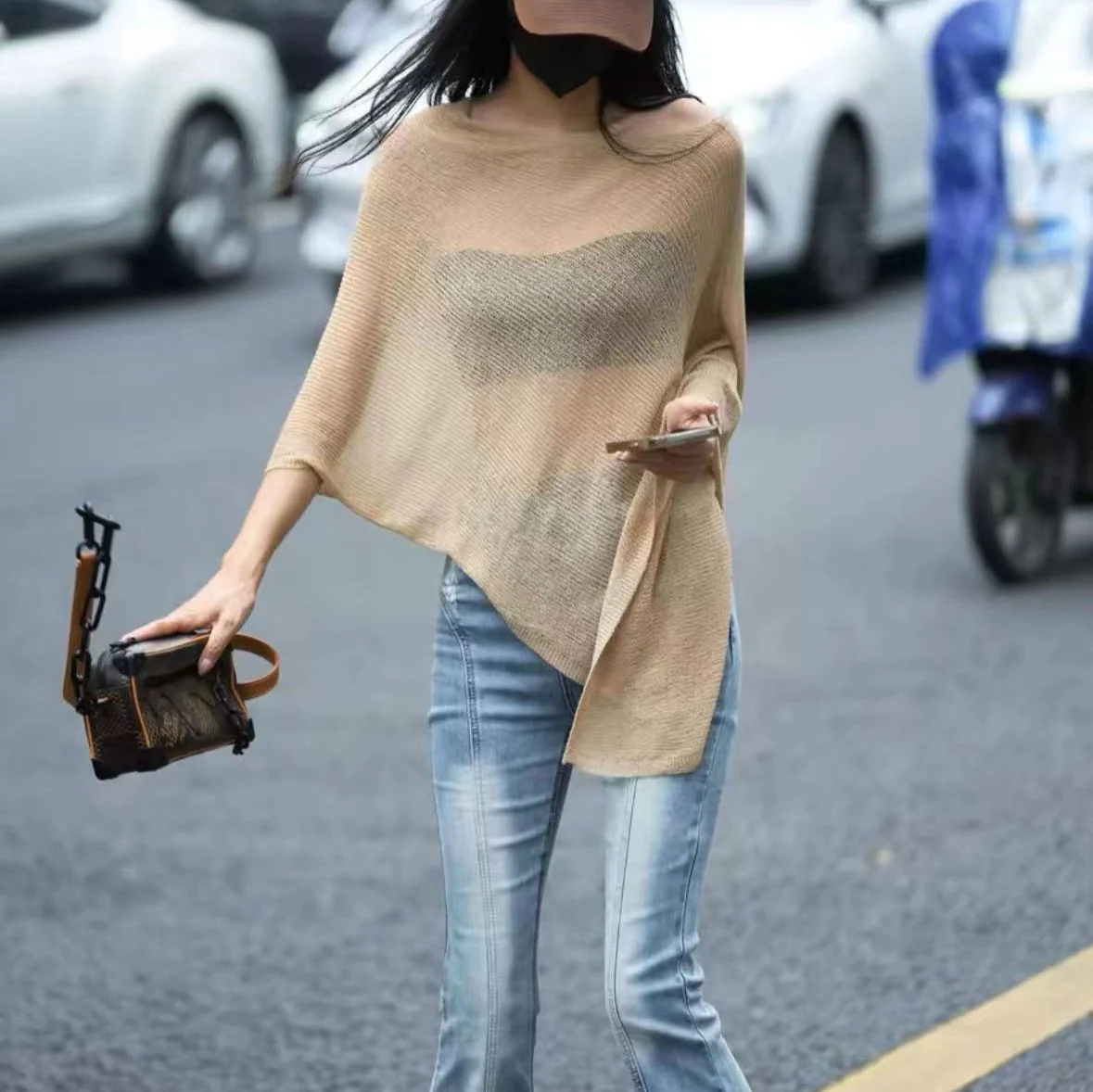 Sunscreen Shawl Top