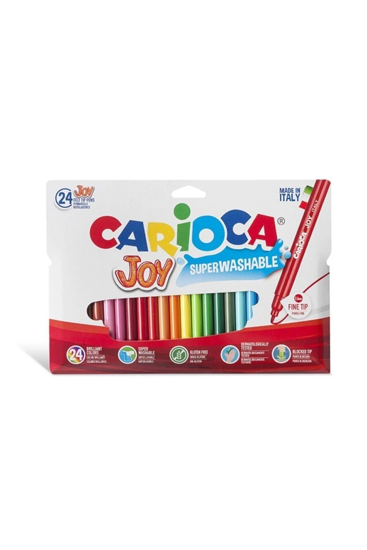 Washable felt tip crayons set of 24